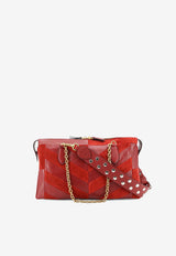 Valentino Medium Panthea Suede and Leather Crossbody Bag Red 9W2B0S70DEDAQS_RUSSETRED_70013687