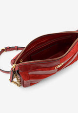 Valentino Small Panthea Suede and Leather Crossbody Bag Red 9W2B0S99DEDAQS_RUSSETRED_70013705