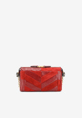 Valentino Small Panthea Suede and Leather Crossbody Bag Red 9W2B0S99DEDAQS_RUSSETRED_70013705