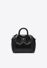 Givenchy Mini Antigona Top Handle Bag Black BB519KB2HZ/T_GIV-001