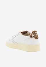 Autry Medalist Low-Top Sneakers White AULWHJ02WHT LEOPRINT_White_70149995