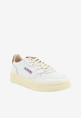 Autry Medalist Low-Top Sneakers White AULWHJ02WHT LEOPRINT_White_70149995