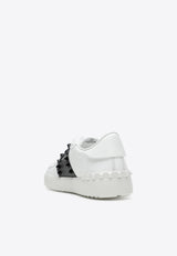 Valentino Rockstud Untitled Leather Sneakers White 9W2S0A01LTU/T_VALE-A01