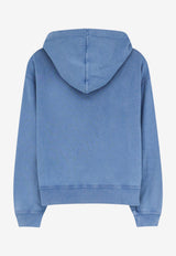 Isabel Marant Etoile Salmy Logo Hooded Sweatshirt Blue SW0200FAD1M04EBULB_BlueLight Blue_70014430