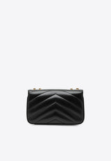 Saint Laurent Small Loulou Quilted Leather Crossbody Bag Black 871618AAEAX/T_YSL-1000