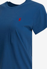 Polo Ralph Lauren Logo Crewneck T-shirt Blue 211B14605020GALA BLUE_d93399da-73c1-4fff-a313-4cb78936cc0a