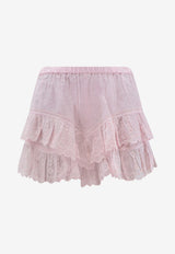 Isabel Marant Etoile Jocadia Flouncy Mini Shorts Pink SH0021FFD3J10E40LK_LIGHT PINK_70013884