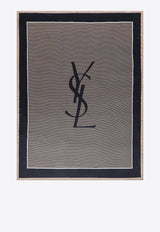 Saint Laurent Cassandre Charmeuse Stole Multicolor 8221383Y039/T_YSL-4178