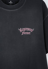 Represent Duality Distressed Logo T-shirt Black MLM10118902_washed black_70014069