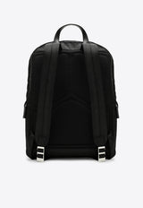 Prada Triangle Logo Re-Nylon Backpack Black 2VZ104OOO2DMG/T_PRADA-F0002