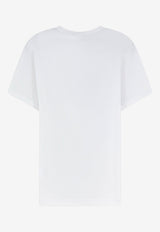 Dolce & Gabbana Logo Plaque Crewneck T-shirt White G8PV1TG7Q1QW0800_BIANCO OTTICO_70014476