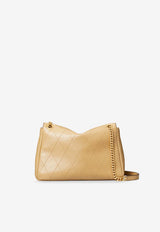 Tory Burch Charlie Leather Chain Crossbody Bag Tan 185828250_PECAN_40005371