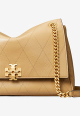 Tory Burch Charlie Leather Chain Crossbody Bag Tan 185828250_PECAN_40005371