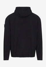 Logo Patch Classic Zip-Up Hoodie
