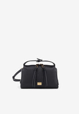 Dolce & Gabbana Mini Vittoria Calf Leather Handbag Black BB7889A084180999_Black_70013677