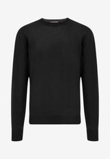 Brunello Cucinelli Cashmere Knit Sweater Black M2300100CH101_NEROGRIGIOSCURO_70014861