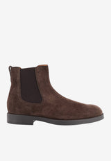 Tod's Suede Leather Ankle Boots Brown XXM75L00P20RE0S800_Brown_70014115