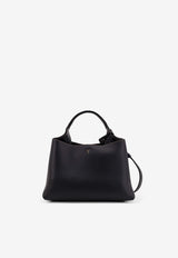 Tod's Micro T-Timeless Logo Leather Tote Bag Black XBWAPAEL000QRIB999_Black_70013894