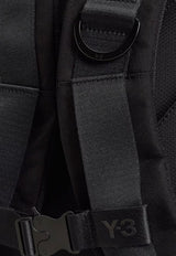 Y-3 Logo Nylon Backpack Black JW6215BLACK_BLACK_70166744