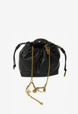 Chloé Small Icons Chain Shoulder Bag Black CH26UP789R12--001