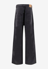 Isabel Marant Rodayna Wide-Leg Pants Black PA0554FAB1H07I02FK_FADED BLACK_70166761
