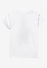 Polo Ralph Lauren Kids Girls Polo Bear T-shirt White 312A98403001CO/T_POLOR-WHT