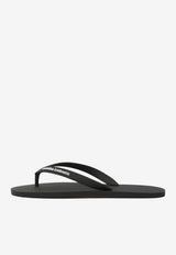 Christian Louboutin Summer Loubi Flip Flops Black 3260229--BK01