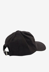 Isabel Marant Tomas Logo Baseball Cap Black CQ053XFAD1C05A02FK_FADED BLACK_70166785