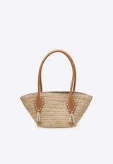 Christian Louboutin Mini Venus Raffia Tote Bag Beige 3265008NF/T_LOUBO-6370