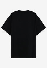 Balenciaga The Door Oversized T-shirt Black 850345TUVO41000_BLACK_70166804