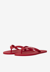 Christian Louboutin Summer Loubi Flip Flops Red 3260229--R251