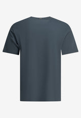Herno Resort Short-Sleeved Crewneck T-shirt Blue JG00031UR520529122_d96eed6d-1cea-4372-ac9b-b43628f53548
