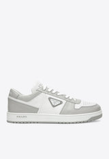 Prada Downtown Low-Top Leather Sneakers White 2EE364D0033LKG/T_PRADA-F0W5V