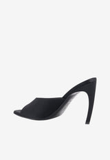 The Attico Betta 95 Satin Mules Black 260WSH00886EEE106AA100_BLACK_70166703
