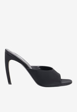 The Attico Betta 95 Satin Mules Black 260WSH00886EEE106AA100_BLACK_70166703