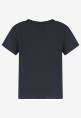 Chloé Strawberry Print T-shirt Black CH26AJH08289070_Ash Black_70014897