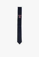 Thom Browne Browne 65 Silk Tie Navy MNL001AF1116_415