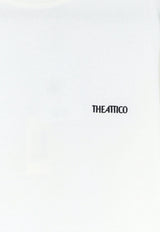 The Attico Embroidered Logo T-shirt White 261WCT00360JJJ025AA001_WHITE_70166807
