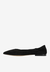 Pomme D'Or Ingrid Suede Ballet Flats Black 1200BCAMOSCIO NERO_12162134-f151-4029-9fe0-0ead82bd97d6