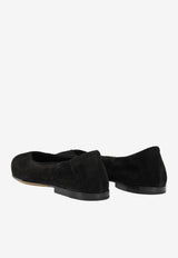 Pomme D'Or Ingrid Suede Ballet Flats Black 1200BCAMOSCIO NERO_12162134-f151-4029-9fe0-0ead82bd97d6