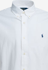 Polo Ralph Lauren Custom-Fit Buttoned Shirt White 710928255002WHITE_51e66a0b-60ba-4684-a14f-ece5b5b8c363