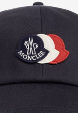Moncler Logo Patch Baseball Cap Blue L10913B000510U618_776