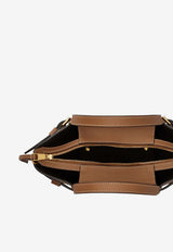 Tod's T-Timeless Logo Leather Tote Bag Brown XBWTIMA0100WKAS410_KENIA SCURO_70013989