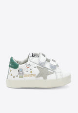 Golden Goose DB Kids Babies Old School Low-Top Sneakers White GIF00166F008654/T_GOLDE-10802