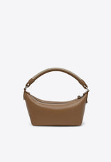 Loewe Mini Cala Shoulder Bag in Lambskin Brown A120HPLX03LE/T_LOEW-0040