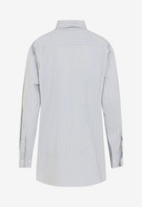 Poplin Pinstripe Shirt