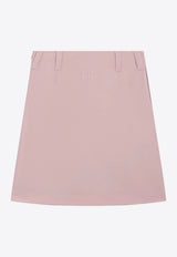 Miu Miu Mohair Blend Mini Skirt Pink MG2758OOO12I1/T_MIU-F0924
