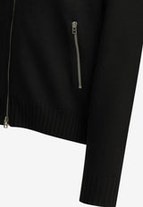 Tom Ford Zip-Up Ribbed Cardigan Black KZL027YMW152NAA_ab51a0ae-a089-4221-a31a-848f65e778b8