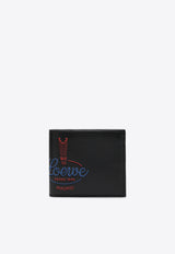 Loewe Leather Bi-Fold Logo Wallet Black C643302X40LE/T_LOEW-1100