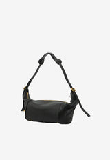 Chloé Paddington Grained Leather Shoulder Bag Black CH26AS809P75--001